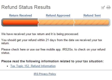 tax topic 152 refund information 2021|My federal refund was accepted 2/10/2021and it says still ...